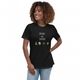 Women's Relaxed T-Shirt - Trick or Treat